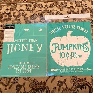 Chalk couture Transfer bundle (pumpkins and honey)